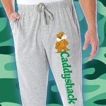 Men's Dancing Gopher Pajama Pants in Heather Grey