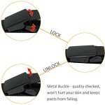 Men's Tactical Canvas Web Belt with Metal Buckle