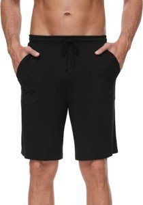 WiWi Men's Bamboo Viscose Lounge Pajama Shorts