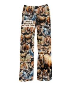 Comfy Outdoor Print Lounge Pants for Men