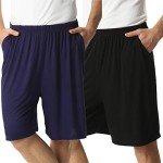 Men's Cotton Loungewear Shorts with Pockets