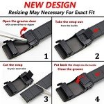 Men's Adjustable Leather Ratchet Belt – 2 Pack
