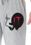 IT Movie Men's Pennywise Pajama Pants - Black