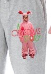 Ralphie Pink Bunny Pajama Pants for Men