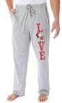 Snoopy Men's Pajama Pants - Heather Grey