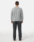 LAPASA Men's Grey Pajama Set - XX-Large