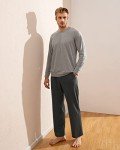LAPASA Men's Grey Pajama Set - XX-Large