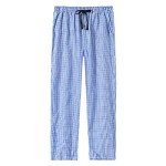 MoFiz Men's Cotton Plaid Pajama Pants 3-Pack