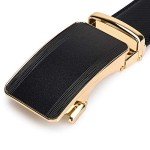 Men's Big & Tall Leather Ratchet Dress Belt