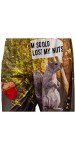 Funny Squirrel Print Lounge Pajama Pants - X-Large