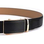 Men's Big & Tall Leather Ratchet Dress Belt