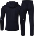 TBMPOY Men's Navy Hooded Tracksuit Set - XL