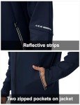 Men's Navy Athletic Tracksuit Set with Zipper Pockets