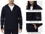 TBMPOY Men's Navy Hooded Tracksuit Set - XL