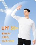 Men's Long Sleeve UV Protection Rash Guard Shirt