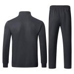 Men's 2-Piece Athletic Tracksuit - Dark Grey