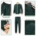 Men's Full-Zip Track Suit Set - Active Wear