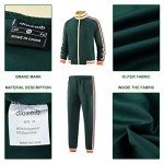 Men's Full-Zip Track Suit Set - Active Wear