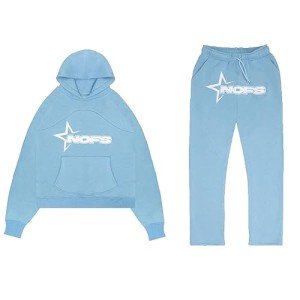 Trendy Men's Hooded Tracksuit Set for Fall
