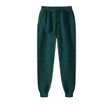 Men's Green Hoodie and Sweatpants Tracksuit Set