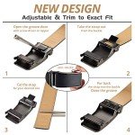 Men's Big & Tall Leather Ratchet Dress Belt