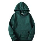 Men's Green Hoodie and Sweatpants Tracksuit Set