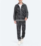 Men's MoFiz Camo Athletic Tracksuit Set, XL