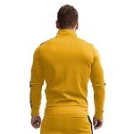 Men's Casual Jogging Tracksuit with Zip Pockets