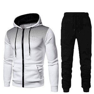 Men’s Fleece Hoodie and Sweatpants Jogger Set