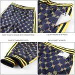 Men's Plaid Track Suit Set - Jogger Outfit