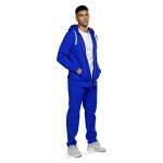 Men's 2-Piece Full Zip Athletic Tracksuit - Royal