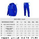 Men's 2-Piece Full Zip Athletic Tracksuit - Royal
