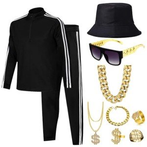 Men's Casual 2-Piece Tracksuit Set