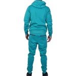 Men's Turquoise Athletic Hoodie & Jogger Set
