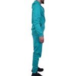 Men's Turquoise Athletic Hoodie & Jogger Set