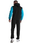 Men's Blue Hip-Hop Long Sleeve Tracksuit Set
