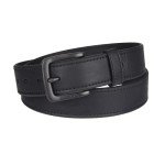 Levi's Men's Matte Black Casual Belt, Large