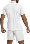 Men's Casual Polo and Shorts Tracksuit Set