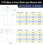 Men's Casual Polo and Shorts Tracksuit Set
