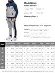 Men's Casual Jogging 2-Piece Hooded Tracksuit