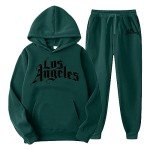 Los Angeles Men's Graphic Hoodie and Sweatpants Set
