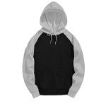 Men’s Color Block Hooded Jogging Tracksuit Set