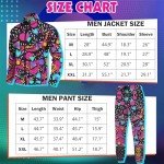 Retro 80s/90s Mens Track Suit Set - Purple