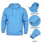 Sky Blue Men's Fleece Tracksuit Set, X-Large