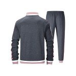 Men's Long Sleeve Track Suit Set - XX-Large