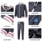 Men's Long Sleeve Track Suit Set - XX-Large
