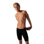 Speedo Men's Endurance+ Black Jammer Swimsuit, Size 34