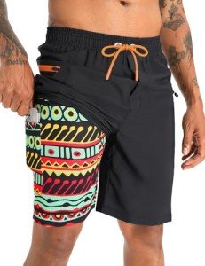 APTRO Men's Quick Dry Swim Trunks with Liner