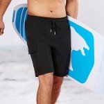 Men's Quick-Dry Swim Shorts with Compression Liner