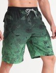 APTRO Men's Quick Dry Swim Trunks - Green 1XL